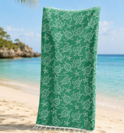 Fouta Seychelles Vert