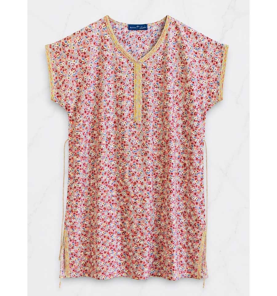 Short kaftan dress