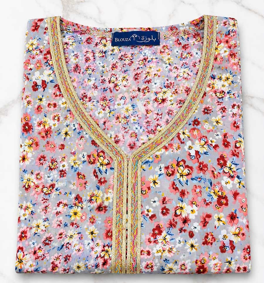 Short kaftan dress