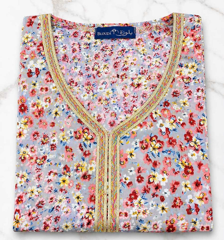 Short kaftan dress
