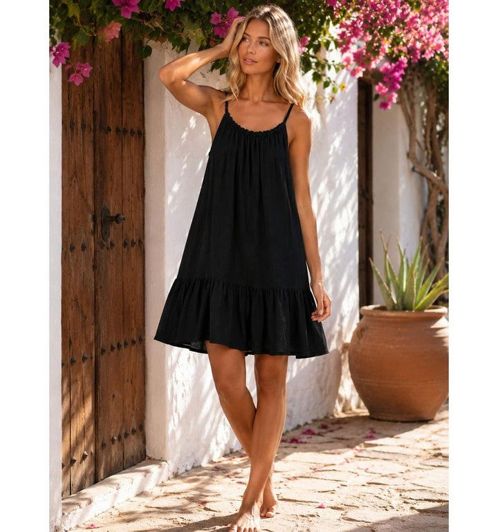 Vestito da spiaggia nero