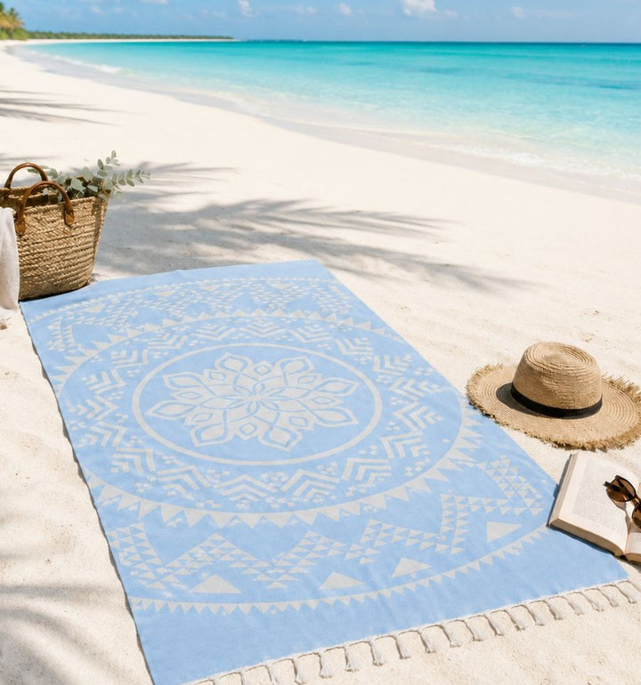 Telo mare Bohemien celeste