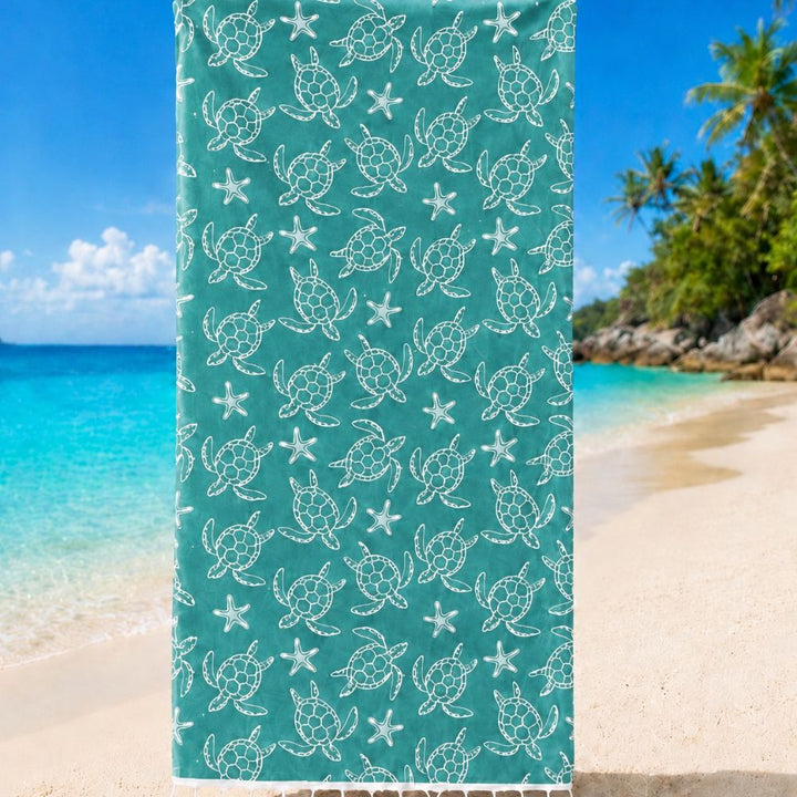 Fouta Seychelles Vert Sarcelle