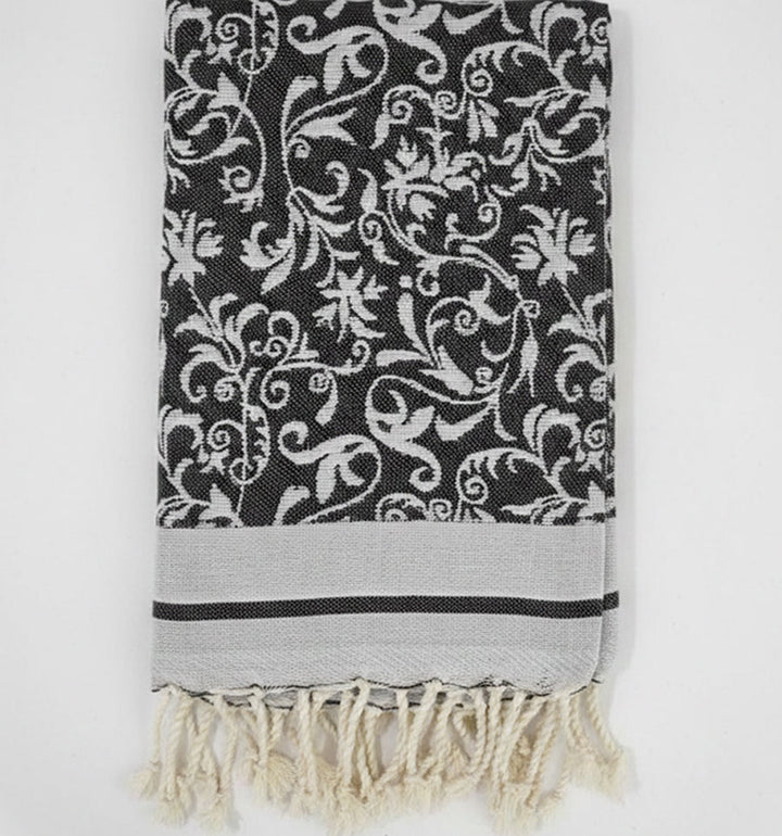 Fouta Victoria noire